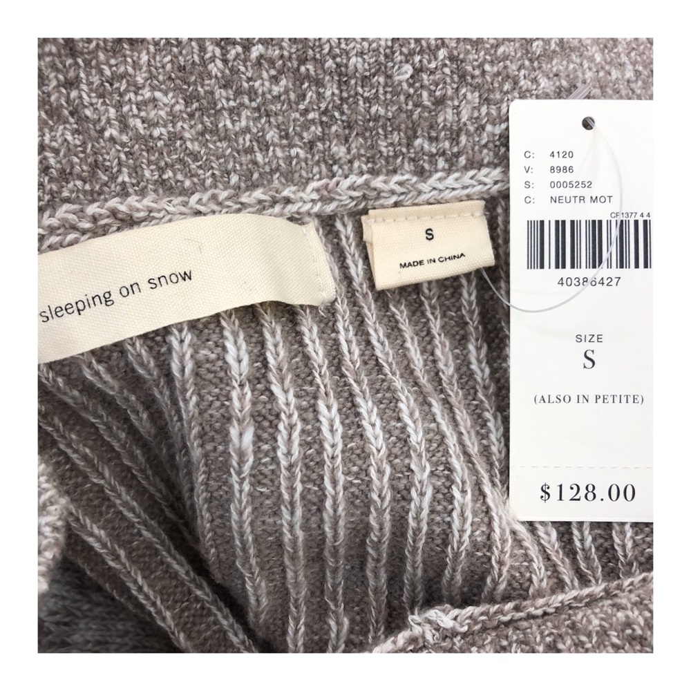 ANTHROPOLOGIE ELENE ASYMMETRICAL SWEATER SKIRT - Picture 5 of 7